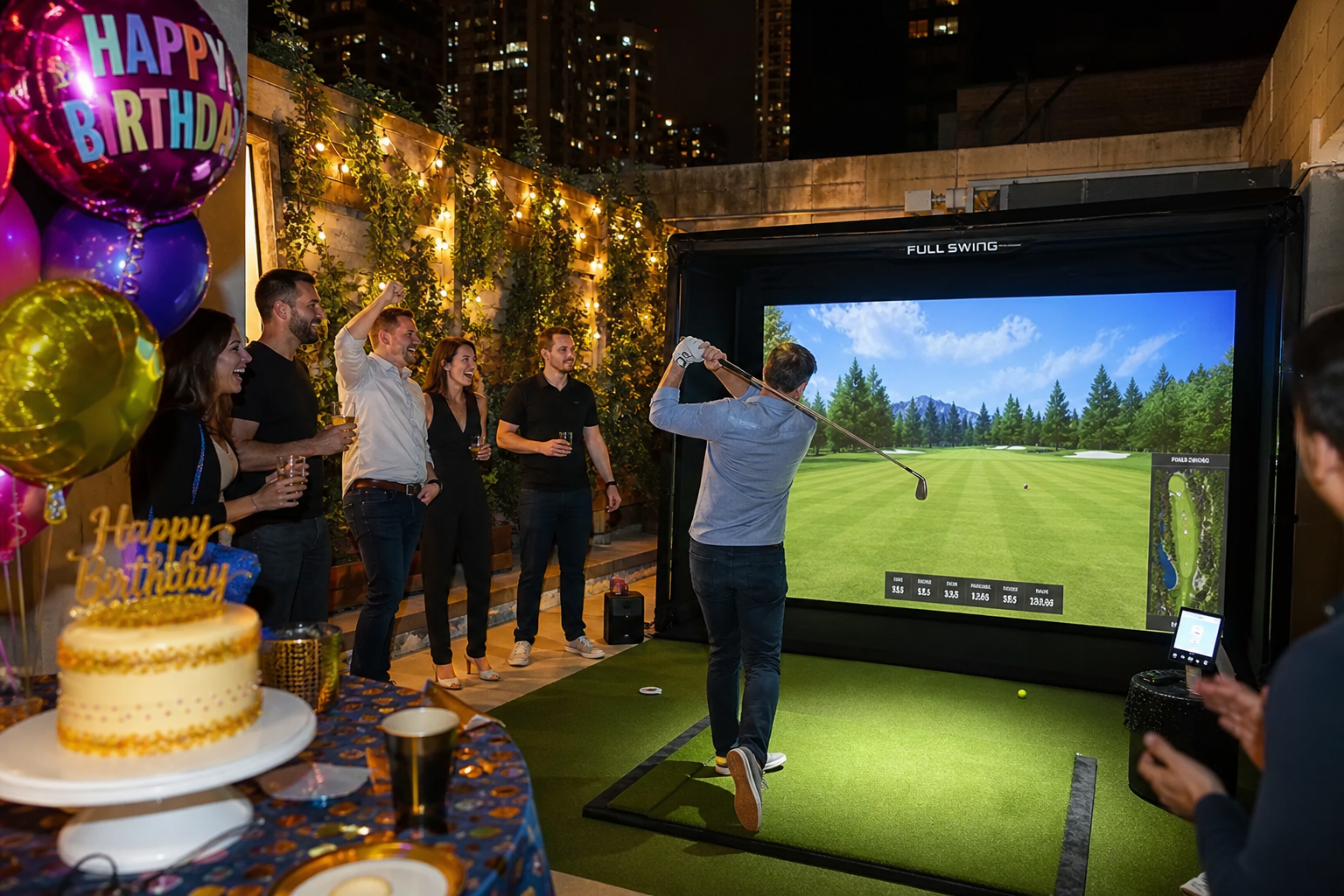 Golf Simulator Rental for Birthday Parties in New York: The Ultimate Party Upgrade