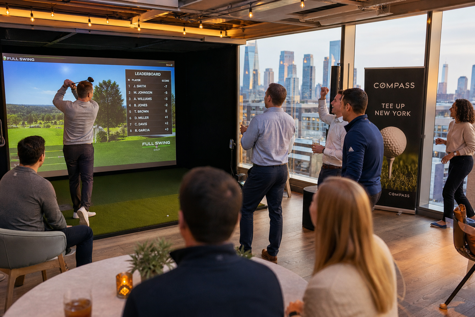 Why a Golf Simulator Rental is the Best Corporate Event Idea in NYC